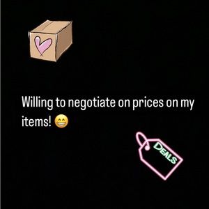 Willing to negotiate